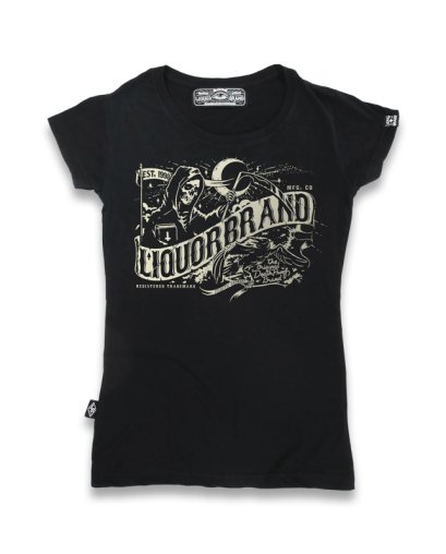 Liquor Brand DEATHBANNER Damen T-Shirts
